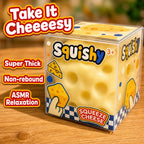 Squishy Cheese Cube Stress Ball