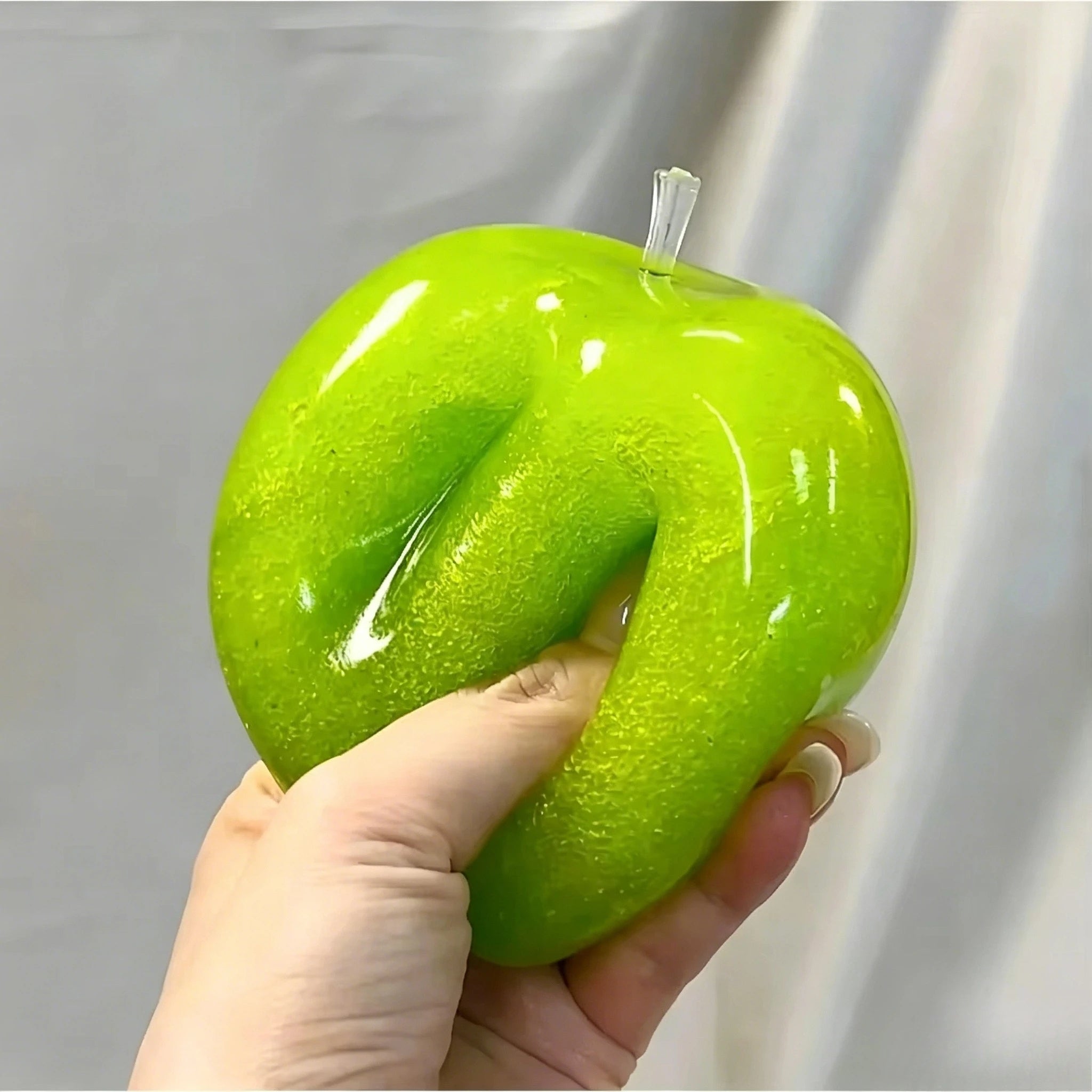 Green Apple Slushie Squishy Fidget Toy