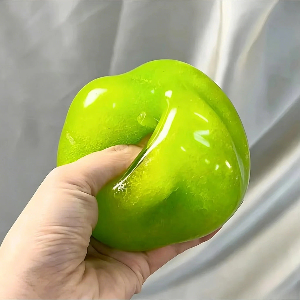 Green Apple Slushie Squishy Fidget Toy