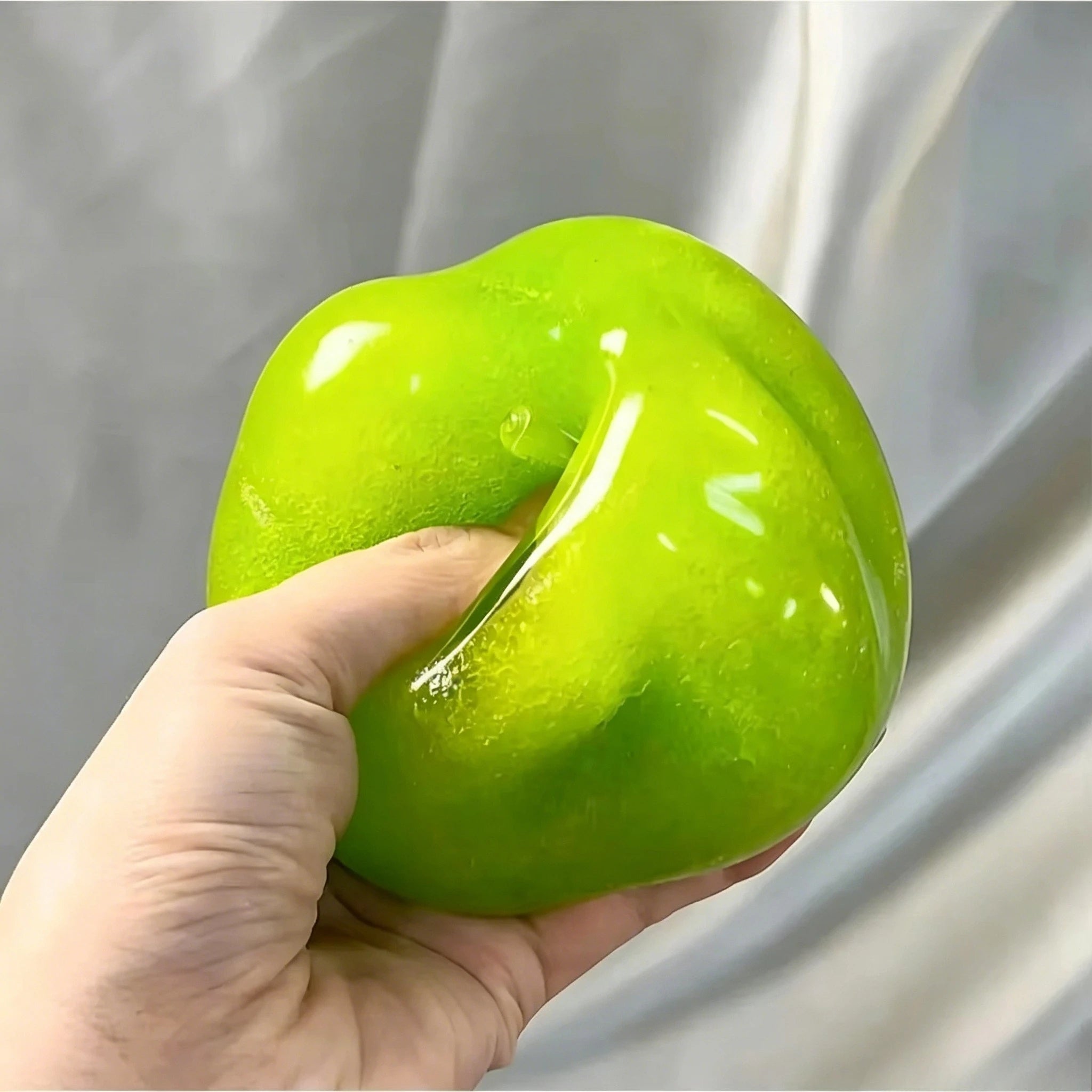 Green Apple Slushie Squishy Fidget Toy