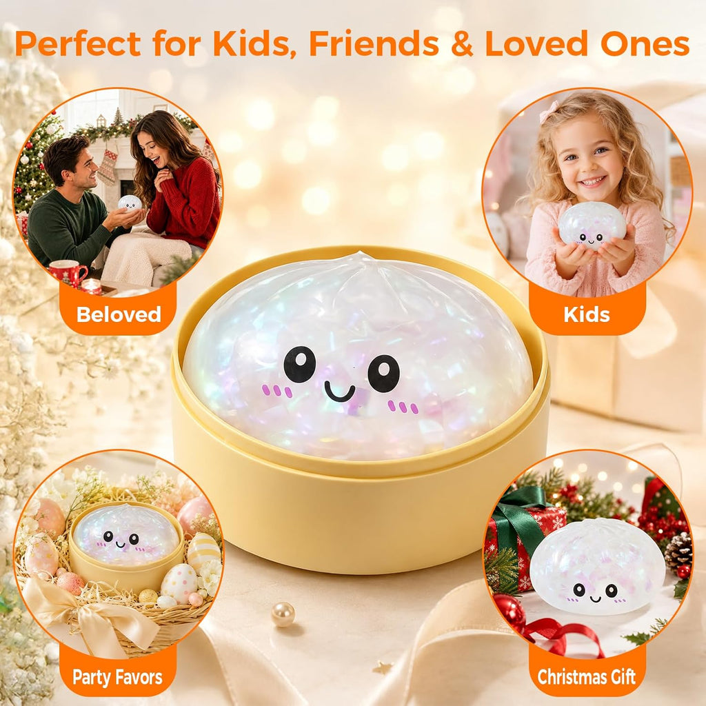 Glitter Dumpling Mystery Box – Random Squishy