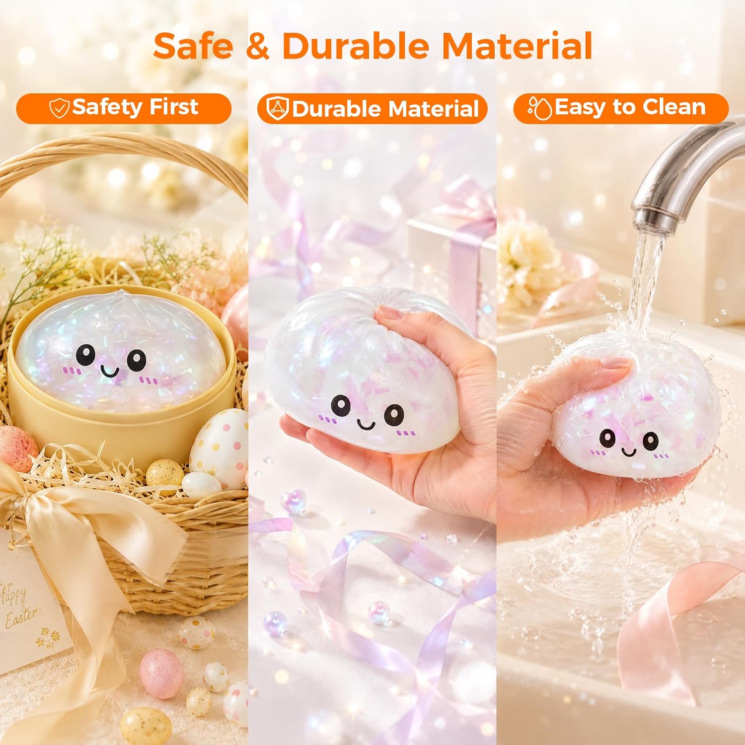 Glitter Dumpling Mystery Box – Random Squishy