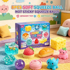 MoMo Mystery Squishy Box™ | 8 Random Slow-Rising Sensory Toys
