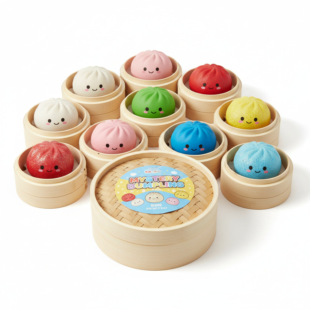 Glitter Dumpling Mystery Box – Random Squishy