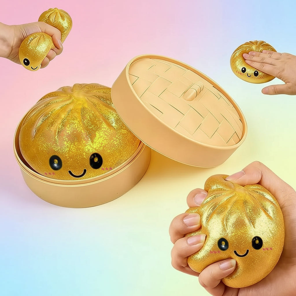 Glitter Dumpling Mystery Box – Random Squishy