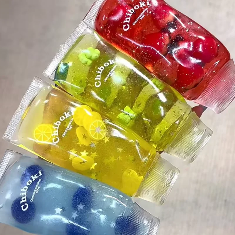 Fruit Jelly Tube Squishy Stress Relief Toy